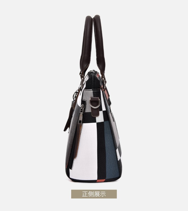New style four-piece handbag set, European and American handbag, women's trend single-shoulder cross-border wholesale, women's bag consignment, crossbody bag undefined