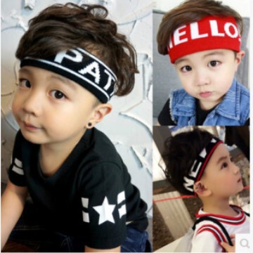 Sports wide fitness woolen headband for spring summer autumn winter sweat absorbing headband for men and women yoga sports headband running sweat absorbent scarf