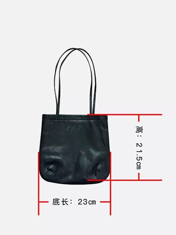 潮流新品法式小众设计简约风托特包女百搭软手提包单肩小方包小包|undefined