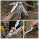 Hongfeng multi-function sharp-nose pliers folding multi-function knife pliers outdoor emergency tactical pliers multi-purpose tactical knife pliers
