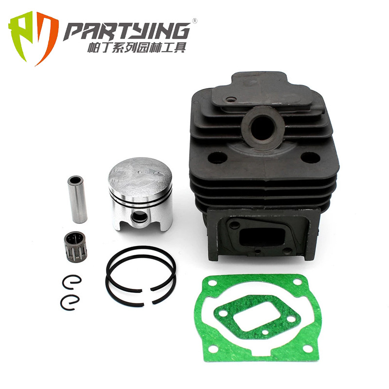 气缸总成CG430 CG520 43cc 52cc  活塞总成 44-5 40-5 40mm 44mm