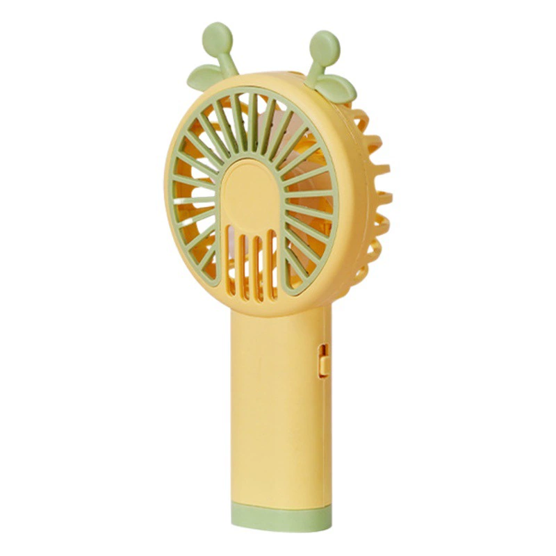 Новый мультфильм оленёнок мини портативный вентилятор студенческое общежитие Открытый Портативный USB зарядный вентилятор для печати логотип