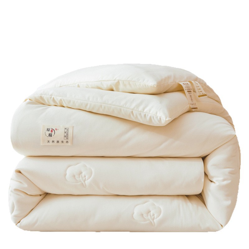 Quilt de algodón de invierno de Xinjiang es grueso y caliente para dormitorios de estudiantes de primavera y otoño, colchón de cama general para cuatro estaciones