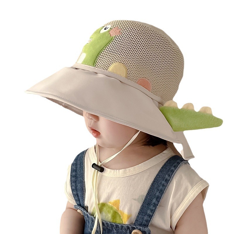 Sombrero de protección solar para niños, sombrero para el sol para niñas, sombrero grande para niños, sombrero para el sol profesional con protección UV, sombrero de pescador transpirable, verano