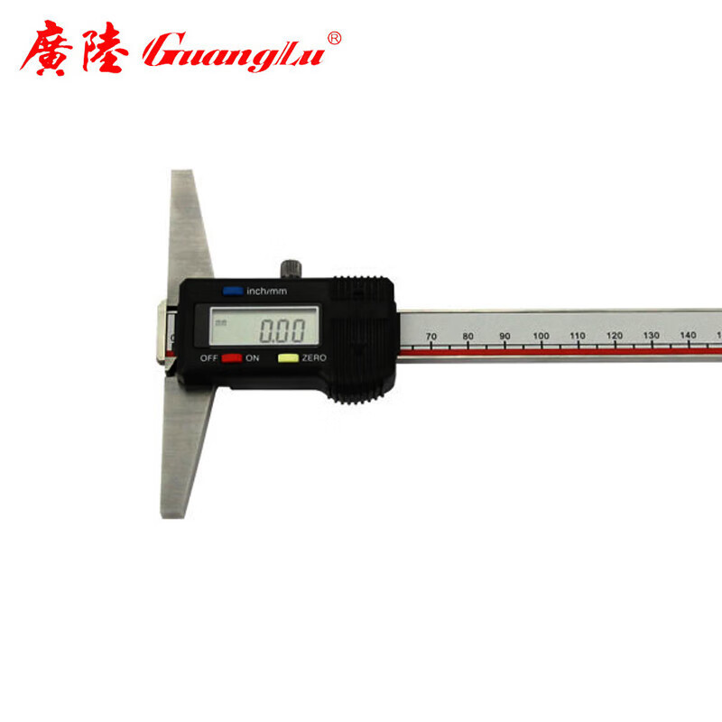 广陆 双钩头数显深度尺 123-132