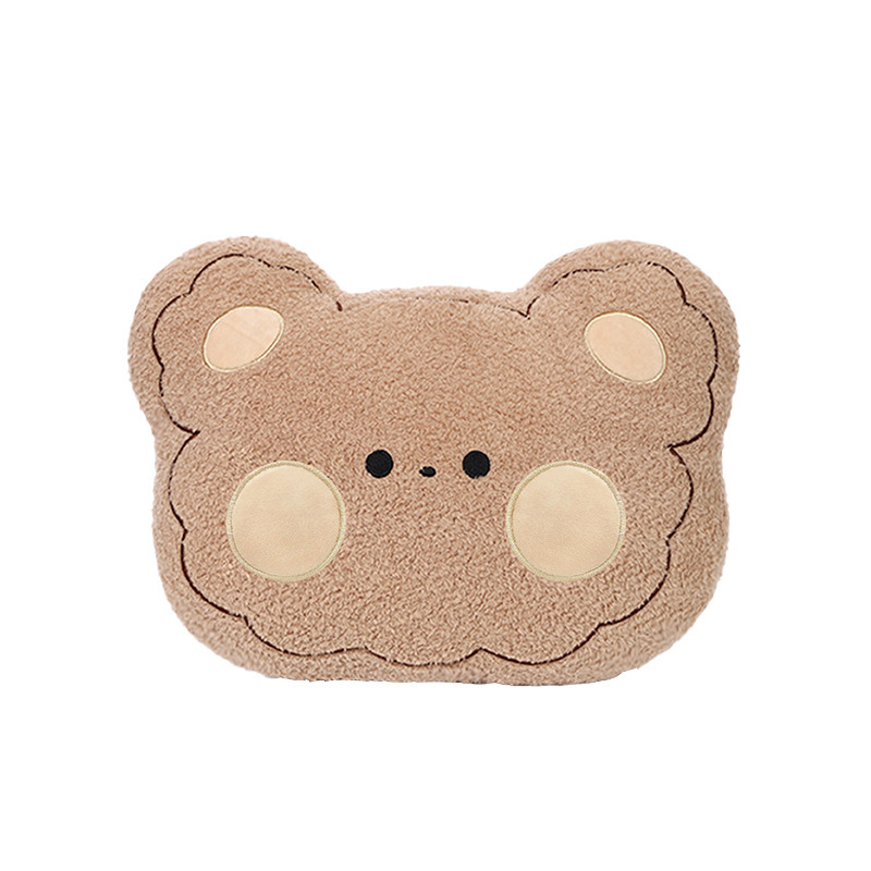 Cojín de invierno de peluche de cordero lindo conejo espeso universal invierno lindo cojín de asiento cálido
