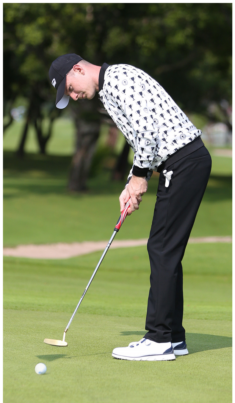 Áo khoác golf nam chống gió chống mưa thu đông PGM YF426 — YF426 màu trắng, YF426 màu đen chi tiết 7