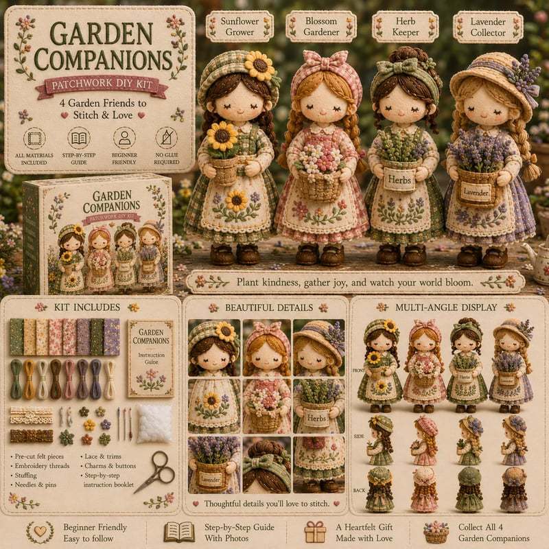 Cross-Border New Product Tiny Worlds Collection Patchwork DIY Kit Series Set Cross-Border New Product Tiny Worlds Collection Patchwork DIY Kit Series Set