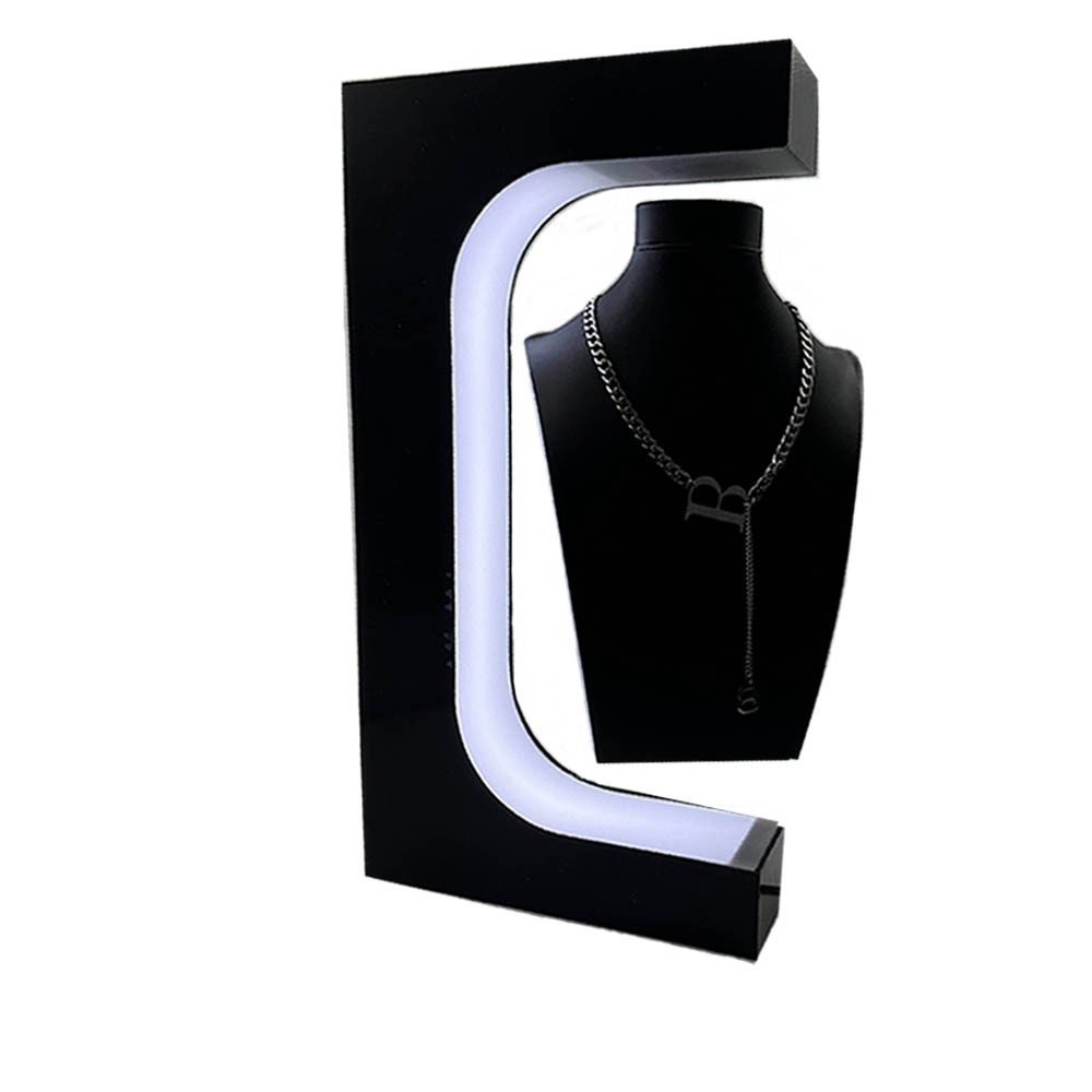 Exhibidor Magnético de Joyas LED, Plegable, para Salón de Exposición image 6