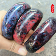 舒俱来厂家批发玉石手镯漂花轮胎镯宽版女款高档玉镯直播玉器首饰