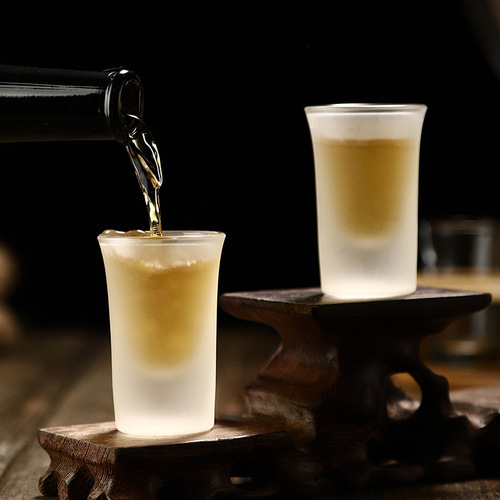 Bamboo bullet cup holder white wine cup holder spirits cup holder wine divider storage rack bamboo rack set one cup holder