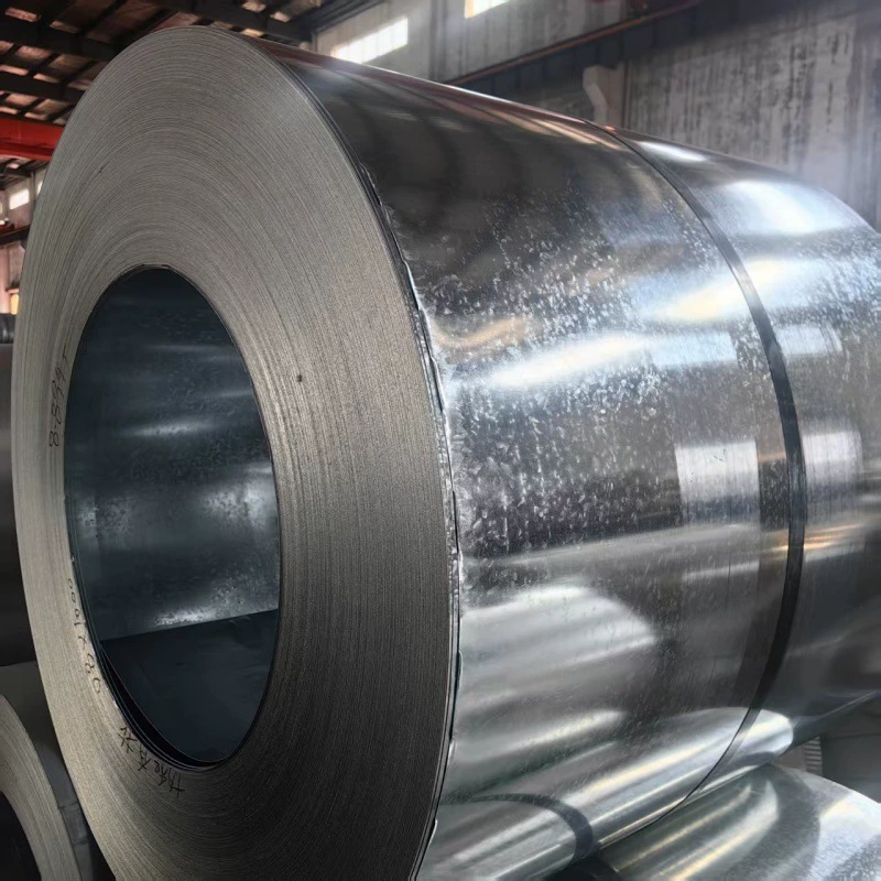 Резка и плоское обработка рулонов оцинкованной стали Baosteel DC51D+Z275 горячего цинкования.