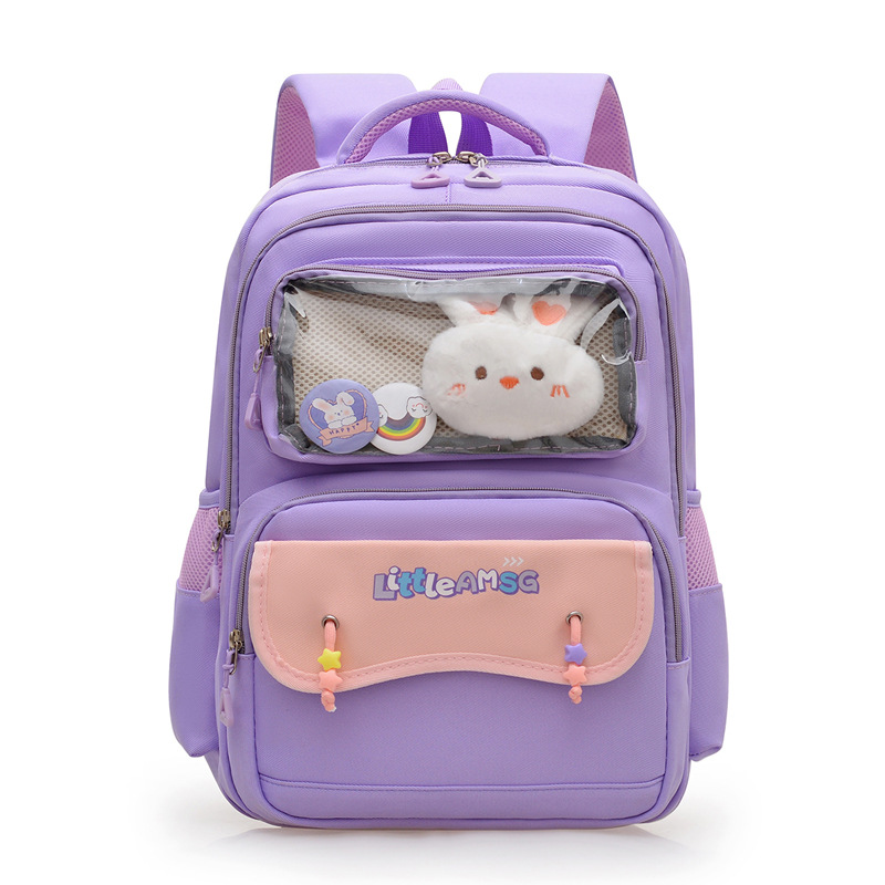 Bolsa infantil para reducir la carga 45 o 56 grados bolsas escolares de estudiantes primarios nueva mochila transpirable de gran capacidad para niños niñas