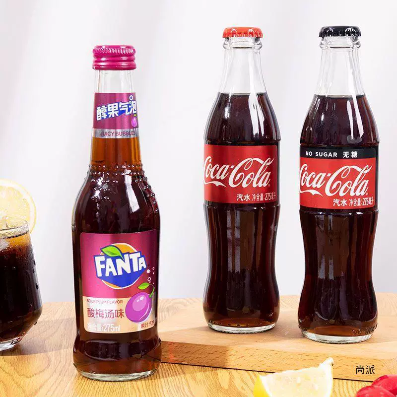 Бутылка Coca-Cola classic, 275 мл стеклянная газированная напиток