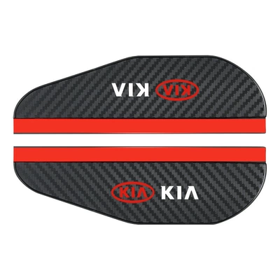 Rearview mirror rainproof sticker Supplies - rain-eyebrow-carbon-fiber-pattern-kia-pair
