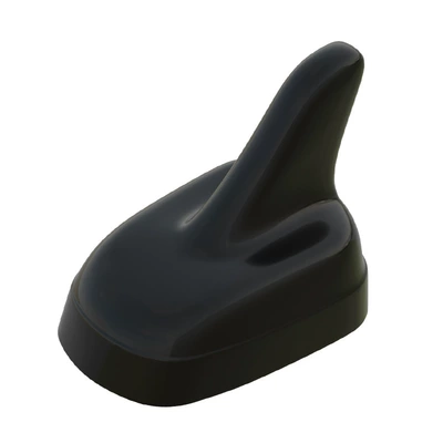 Factory direct cross-border carbon fiber shark fin antenna, universal car roof external modification vehicle antenna, can be customized with labels (vehicle antenna) - blackshark-fin-antenna