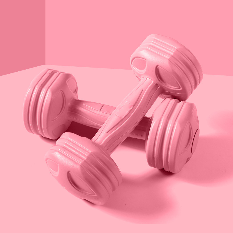 Mancuerna de fitness para mujeres equipo para el hogar yoga para niños de las mujeres recubrimiento muscular del brazo pegamento mancuerna para hombres 1kg ejercicio físico