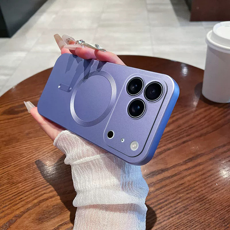 iPhone17PROMAX液态硅胶磁吸手机壳适用苹果16带镜头膜防摔保护套|undefined