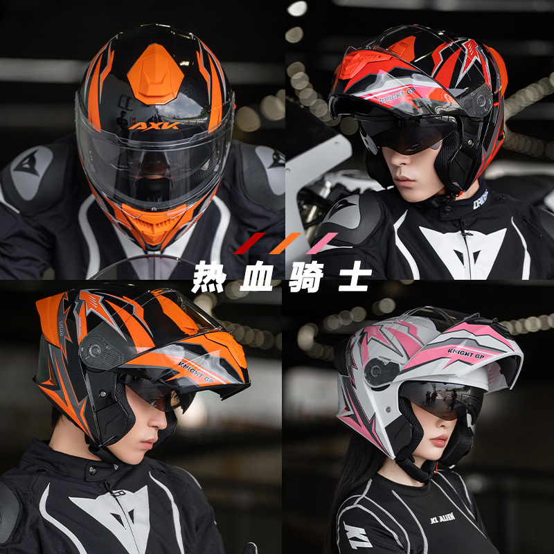 Comercio exterior exclusivamente para cascos de motocicleta para hombres y mujeres