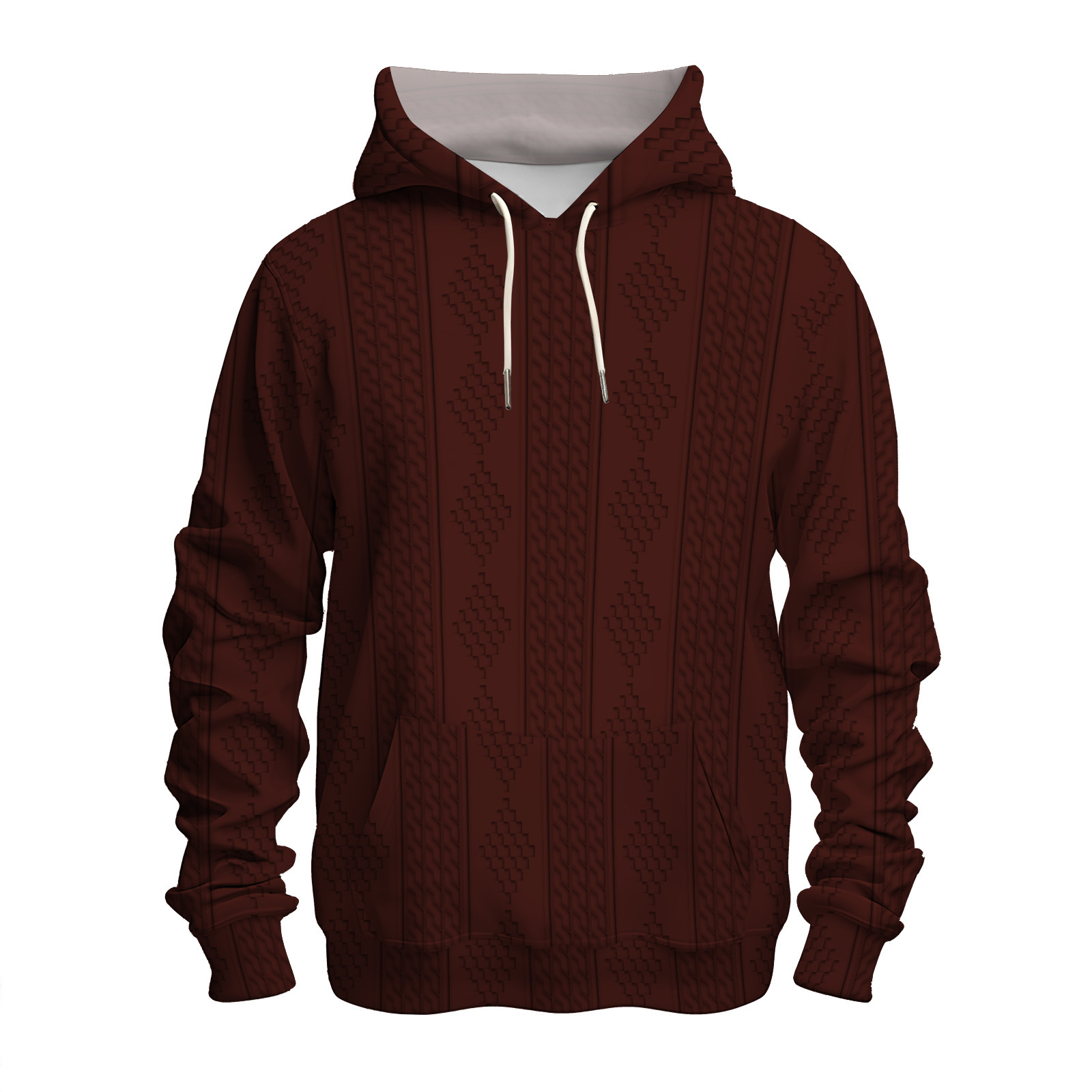 Suéter de color sólido de estilo minimal neutro, vitalidad juvenil, estilo universitario, suéter con capucha con cordón casual MC11