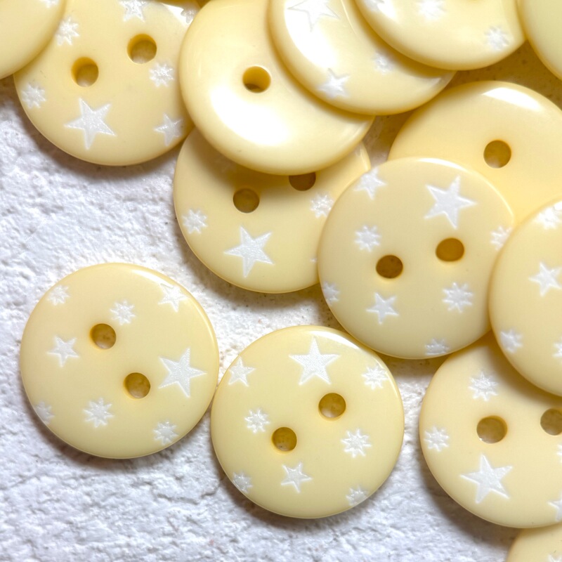 15mm Light Yellow Star Pattern Two-Eye Summer Color Series Cardigan Shirt Button Jacket Spring and Summer Cotton Linen Shirt Small Shirt 15mm Light Yellow Star Pattern Two-Eye Summer Color Series Cardigan Shirt Button Jacket Spring and Summer Cotton Linen Shirt Small Shirt