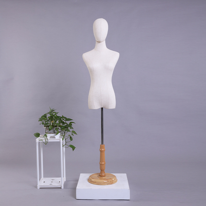 Maniquí Femenino de Cuerpo Completo con Base de Madera para Escaparate y Vestidos de Novia image 19
