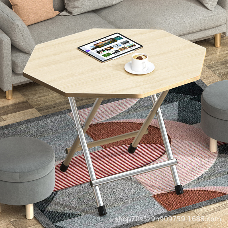 Mesa plegable simple mesa de comedor dormitorio plegable casa de alquiler mesa pequeña cabina de niñas