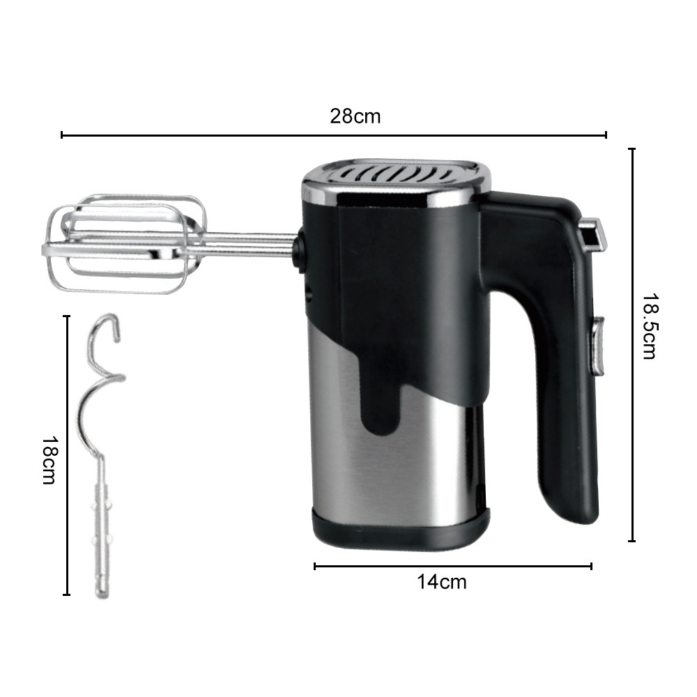 Batidora eléctrica de huevos de EE.UU. y Europa, batidora de mano automática, batidora de crema de horneado, batidora de envío