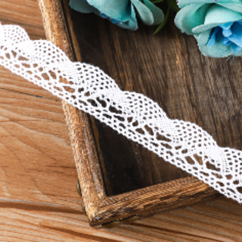 Textil para el hogar sombrero ropa accesorios de encaje accesorios de ropa interior accesorios de encaje tejido de algodón de encaje de boda