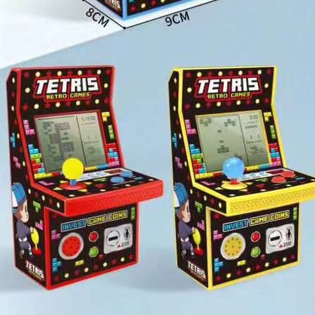 大サイズのレトロなテトリスのゲーム機の80後のレトロなおもちゃの贈り物は子供に人気があります。|undefined