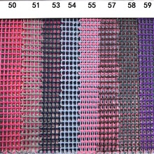 现货胶网 沙滩网透气小方格网布料 透气宠物胶网pvc网眼布