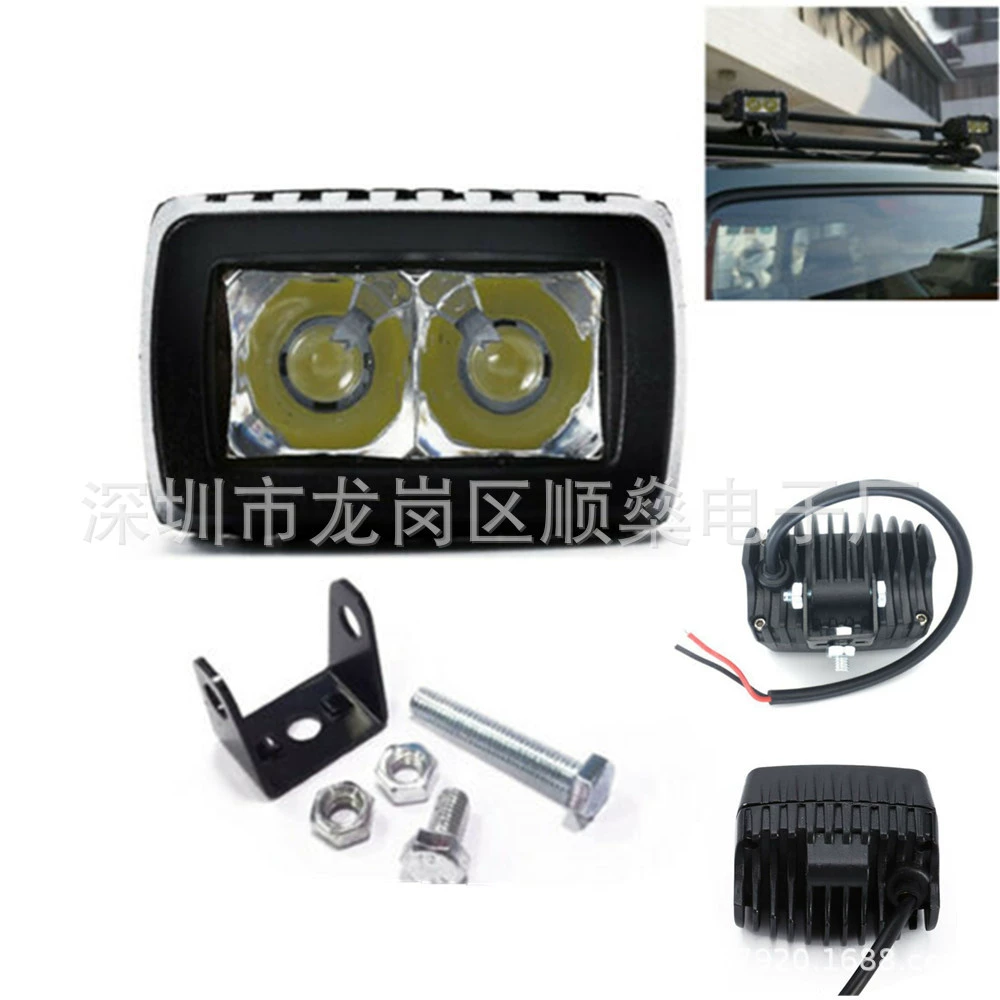 LED work modified headlights, lights, 20W