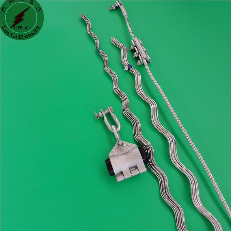 光缆悬垂线夹直线悬挂预绞式金具串 绝缘型直线挂线金具OPGW光缆