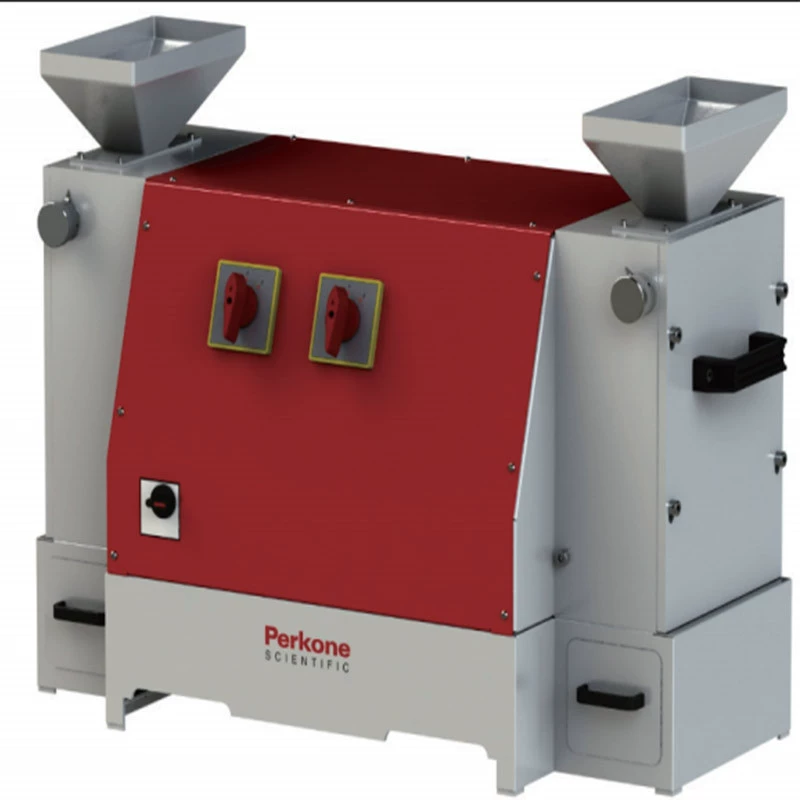 Экспериментальная шлифовальная машина Pickon PLM-T, двухжильный прокатный роликовый шлифовальный станок, тест на скорость порошка зерна пшеницы