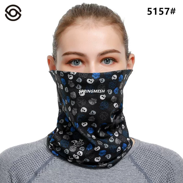 Autumn and Winter Warm Neck Gaiter with Fleece Lining, Windproof Neck Protector, Unisex Outdoor Sports Cycling Cold-Proof Neck Gaiter