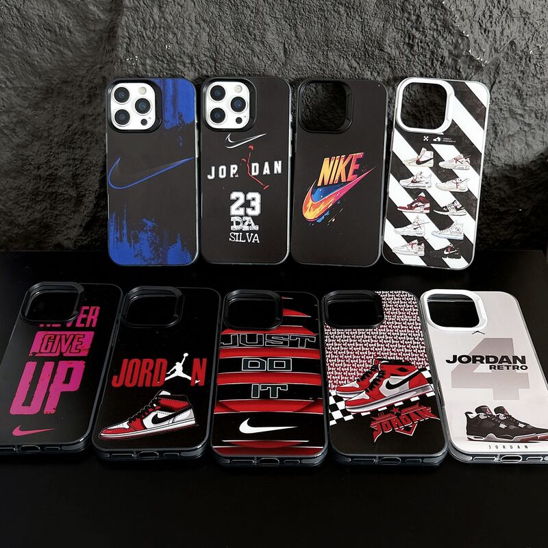 New Trendy Brand Aj Jordan Suitable for Iphone17Pro Apple 14 Mobile Phone Case 15Promax Basketball Star 23
