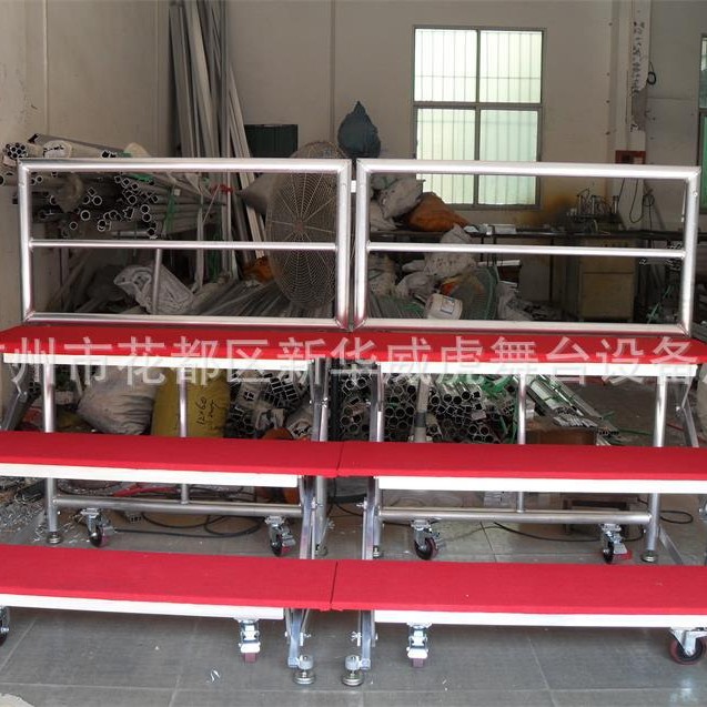 铝合金合唱台阶可移动折叠三层学校大合唱集体拍照合影站架合唱台