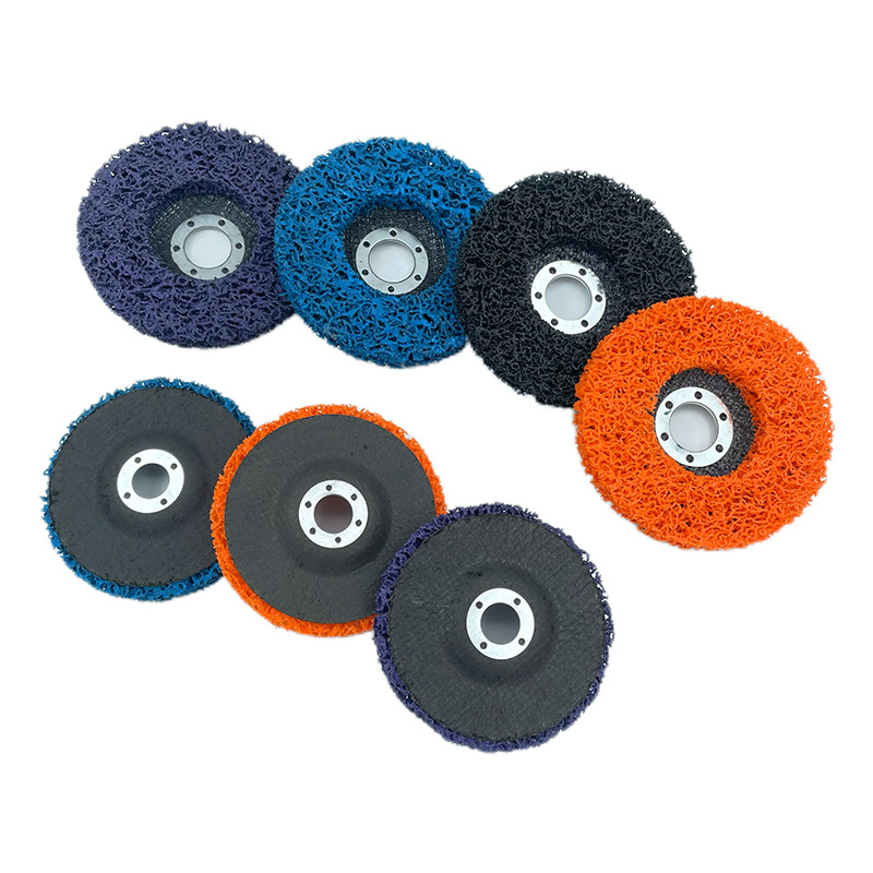 黑金刚金属不锈钢打磨片抛光盘汽车木材去油漆塑料尼龙纤维除锈轮