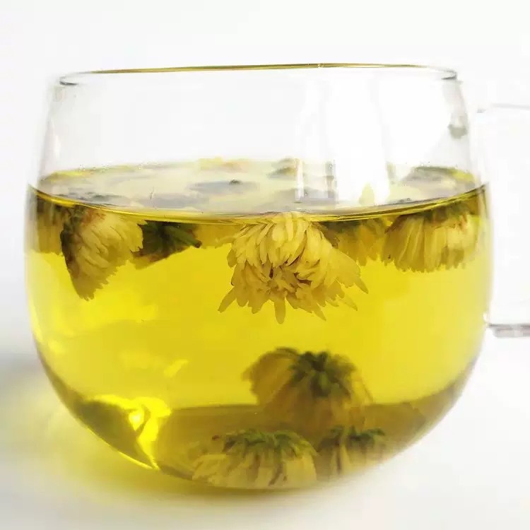 Tai Ju Wang Chrysanthemum Tea 40g Can Dried Gong Ju Buds Herbal Flower Tea for Daily Brewing in use