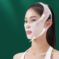 [アップグレードモデル] 韓国の小さなVフェイス包帯スタイル、ほうれい線、顔のリフトアップ、輪郭、小顔マスクアーティファクト