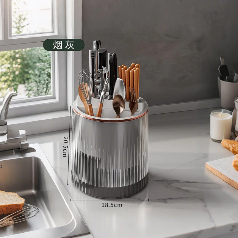 투명재【360°회전, 세척 용이, 배수 및 곰팡이 방지]