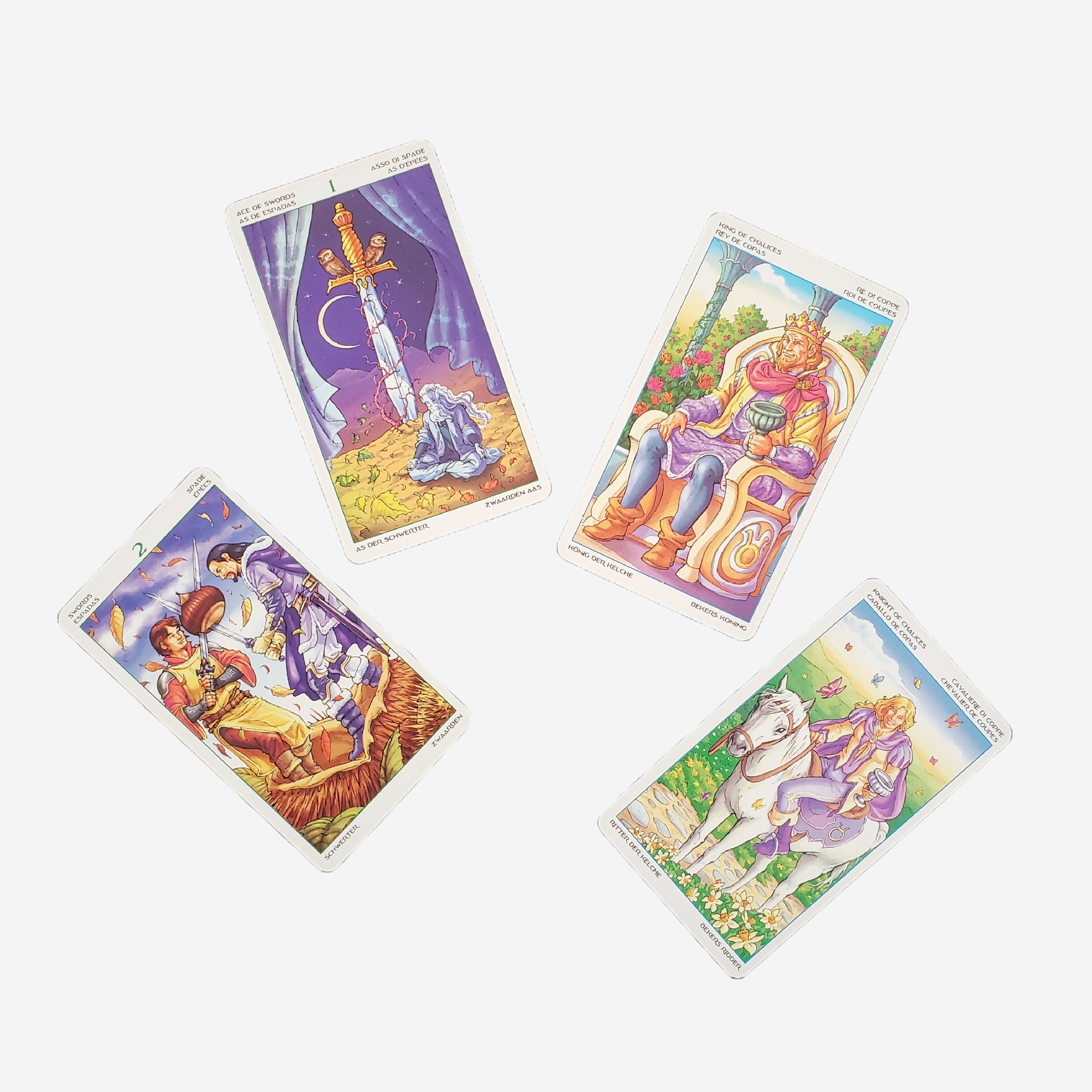 2023 New Wheel Of The Year Tarot Board Game Cards, A Popular Cross-border Product_voghion.com