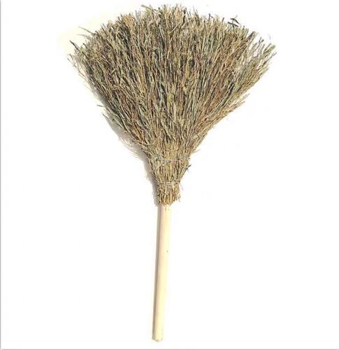 BG54 wholesale household garden outdoor sanitation magic broom hard-bristle set courtyard old-fashioned sweet potato broom bamboo broom