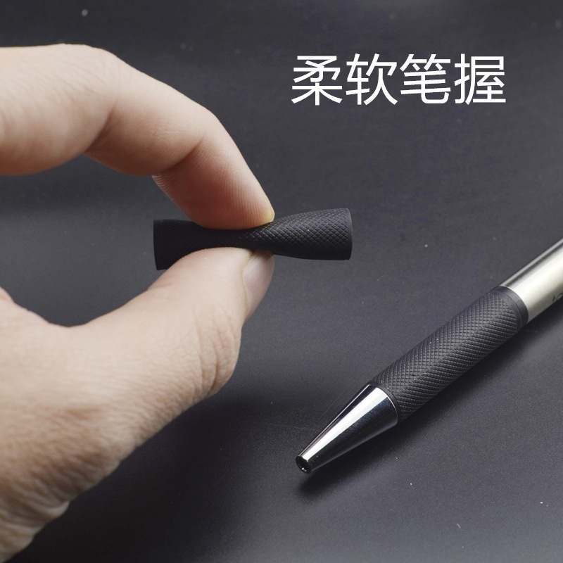 Chenguang GP-0170 プレスゲルペン 0.5 ミリメートルソフトペングリップハンドガード黒滑らかな水署名ペン卸売|undefined