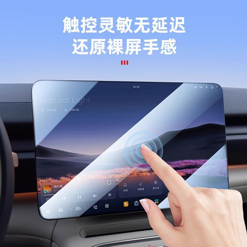 Suitable for 25 Models of Nio Es6 Central Control Navigation Instrument Tempered Film Rear Air Conditioning Interior Protective Film Modification