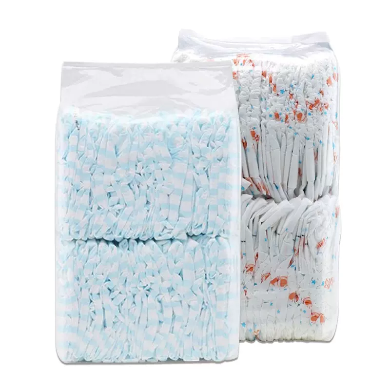 厂家外贸加工直销批发50片简装超薄婴儿纸尿裤宝宝尿不湿拉拉裤