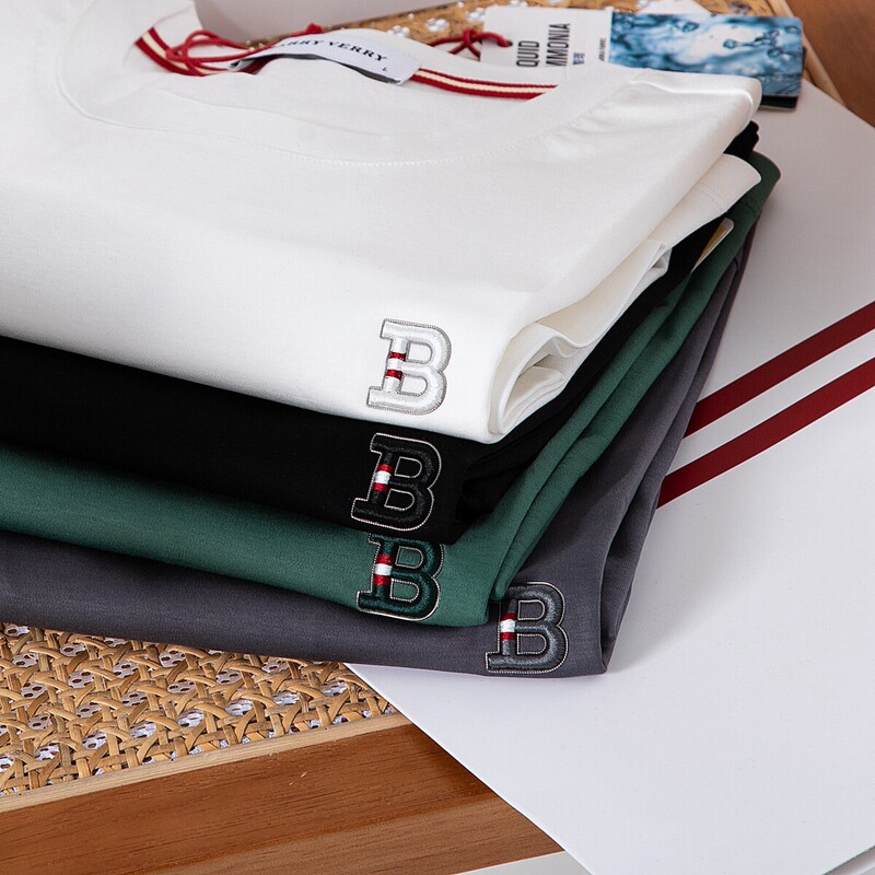 Liquid Ammonia 80-Count Mercerized Double-Sided Pima Cotton Luxury T-Shirt, Export Surplus, Summer Loose-Fit Round Neck Short-Sleeve T-Shirt for Men Liquid Ammonia 80-Count Mercerized Double-Sided Pima Cotton Luxury T-Shirt, Export Surplus, Summer Loose-Fit Round Neck Short-Sleeve T-Shirt for Men