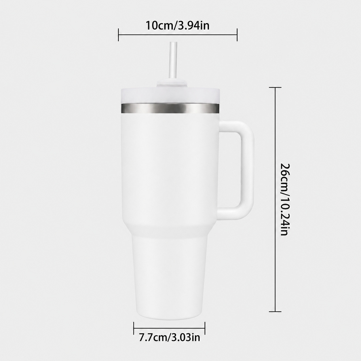 Inventario transfronterizo letras ocultas 40oz taza de automóvil mango de paja taza de aislamiento de frío Taza de aislamiento de hielo Big Mac Taza personalizada