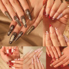 Fake nails for manicure, removable nail stickers for nails, wholesale, ready-made product