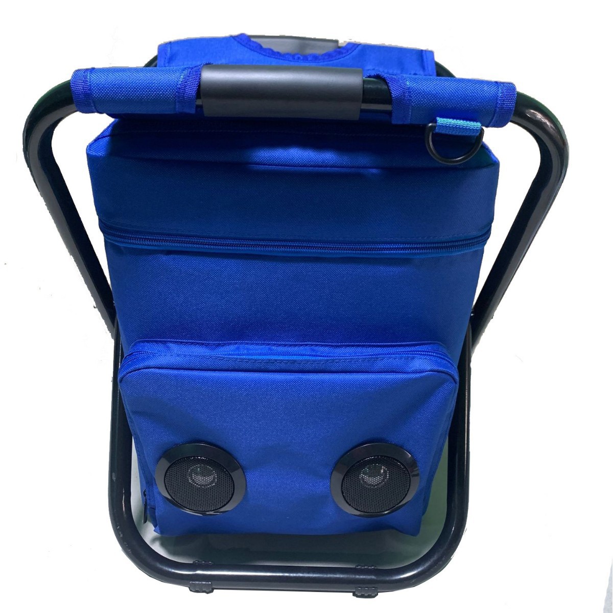 Taburete plegable multifuncional con paquete de hielo acústico con paquete de aislamiento térmico, taburete de pesca, silla de playa, taburete ligero al aire libre